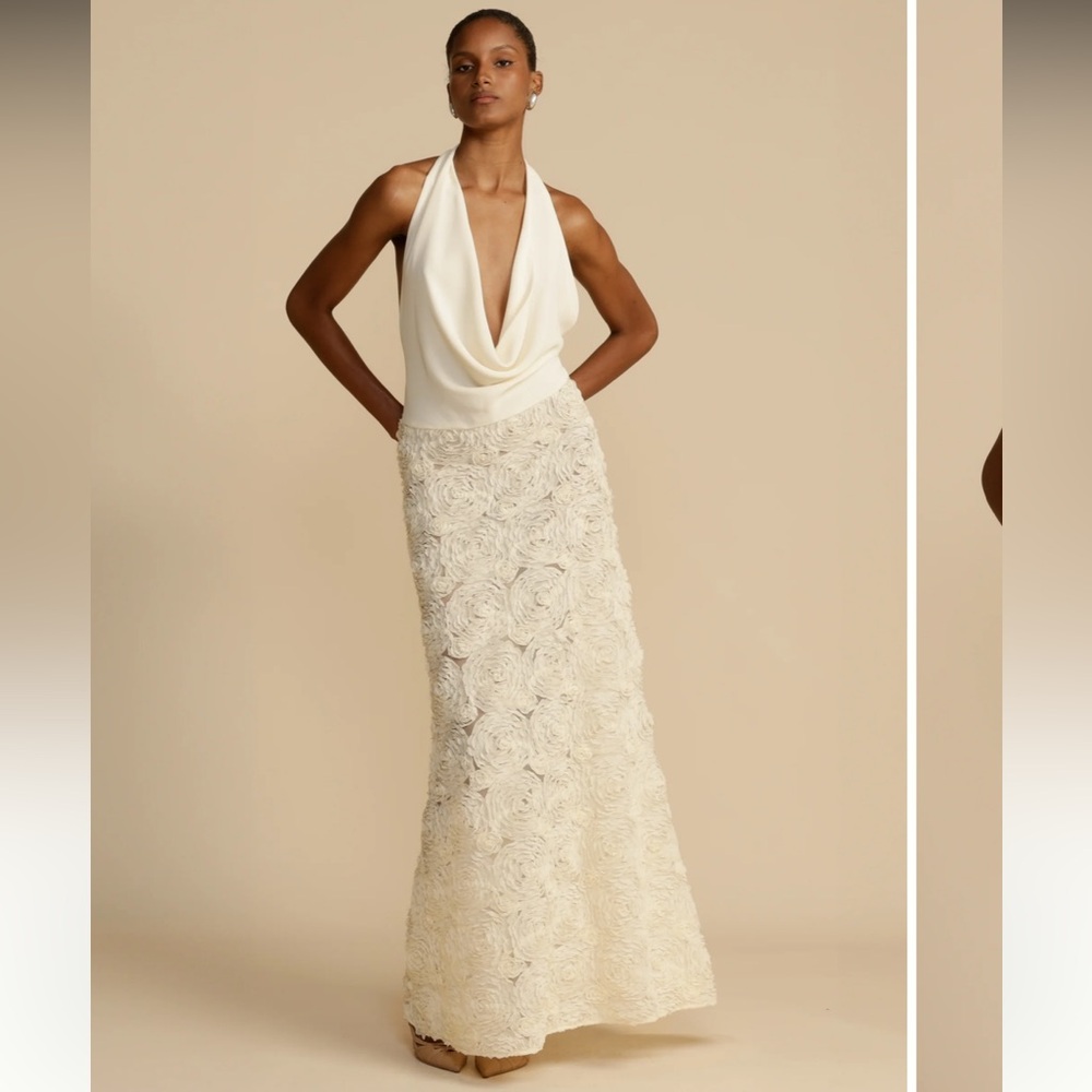 Adriana Arcina Ori Dress in Ivory